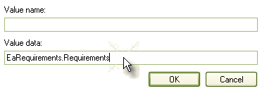 Adding a registry key value Adding a registry key value