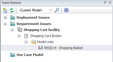Requirements can be lodged to be reviewed in Enterprise Architect's Team Review window. Requirements can be lodged to be reviewed in Enterprise Architect's Team Review window.